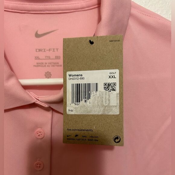 NWT Nike Women's Dri-FIT Victory Solid Sleeveless Golf Shirts Size XXL - Picture 6 of 8